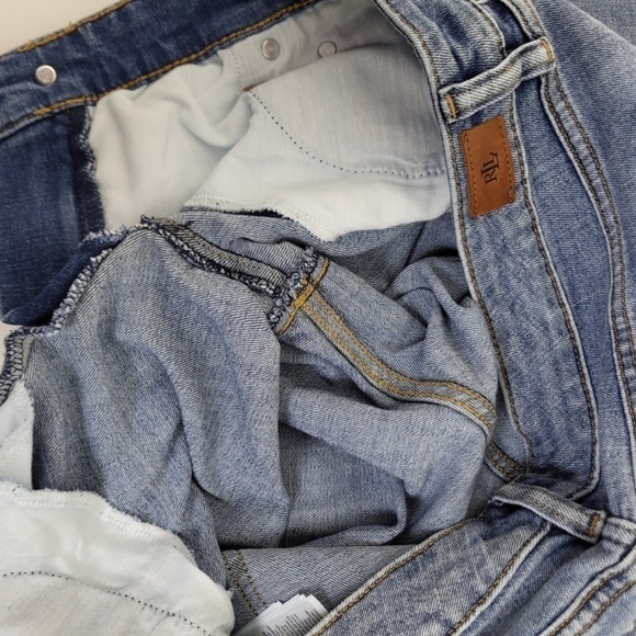 Ralph Lauren Cigarette Denim Jeans Taper Ankle Mid Rise Relaxed Fit - Picture 4 of 11